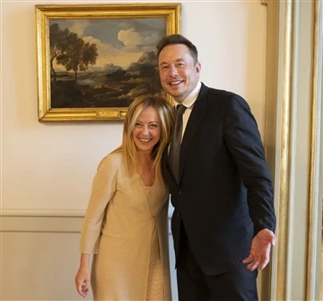Musk Bertemu Perdana Menteri Itali